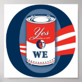 "O, ja, wir können" Poster (Vorne)