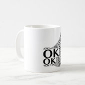 O.K., der Daumen Tasse oben - (Vorderseite Links)