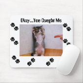 O.K.… fingen Sie mich Mousepad (Mit Mouse)
