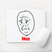 O.K. - Meme Mousepad (Mit Mouse)