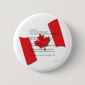 O Kanada Button (Vorderseite)