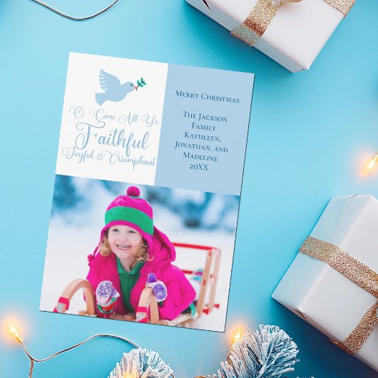 O komm all dein treues Foto Weihnachten