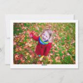 O komm all dein treues Foto Weihnachten (Rückseite)