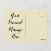 O Komm, Emmanuel Postkarte (Rückseite)