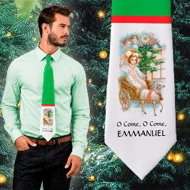 O komm, komm, Emmanuel Advent Krawatte