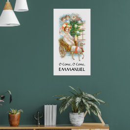 O komm, komm, Emmanuel Advent Poster