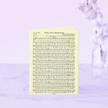 "O komm, o komm, Emmanuel" Advent Grußkarte