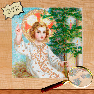 O komm, o komm, Emmanuel (Detail) Advent Puzzle