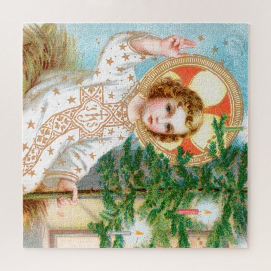 O komm, o komm, Emmanuel (Detail) Advent Puzzle (Horizontal)