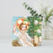 O komm, o komm, Emmanuel (Detail) Platz Advent Karte (Stehend Vorderseite)