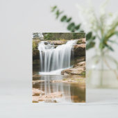 O Kun De Kun Falls Postkarte (Stehend Vorderseite)