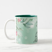 O Lass uns Adore Drei Weisen Weihnachten Zweifarbige Tasse (Links)