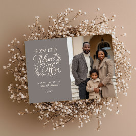 O Lass uns Adore Ihm Foto Weihnachten