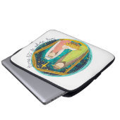 O Lass uns Adore Ihm Laptopschutzhülle (Vorne Knopf)