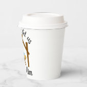 O Lass uns Adore Ihm Pappbecher (Links)