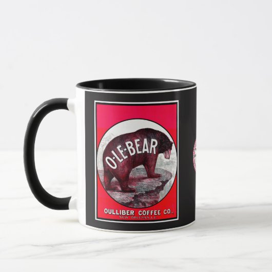 O-Le-Bear-Kaffee Tasse (Links)
