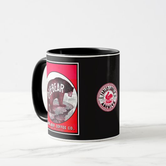 O-Le-Bear-Kaffee Tasse (Vorderseite Links)