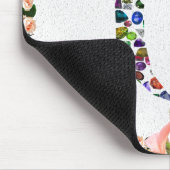 O Letter Monogram Mousepad (Ecke)