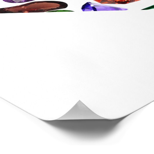 O Letter Monogram Poster (Ecke)