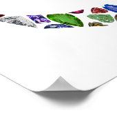 O Letter Monogram Poster (Ecke)