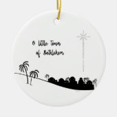 O Little Town of Bethlehem 2 Ornament (Vorne)