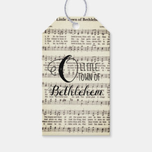 O Little Town of Bethlehem Geschenkanhänger