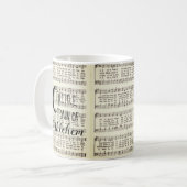 O Little Town of Bethlehem Kaffeetasse (Vorderseite Links)