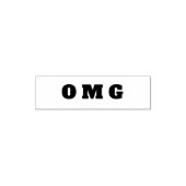 O M G Fett Permastempel (Design)