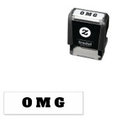O M G Fett Permastempel (Beispiel)