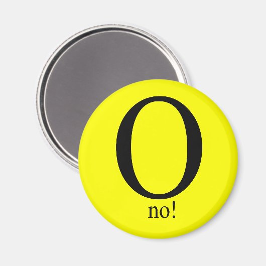 O MAGNET (Vorderseite/Rückseite)