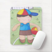 O Menino de Boné e a Bola Mousepad (Mit Mouse)