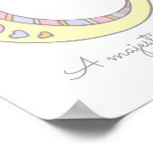 O Monogram Art Oakleigh Girls Name bedeutet Poster (Ecke)