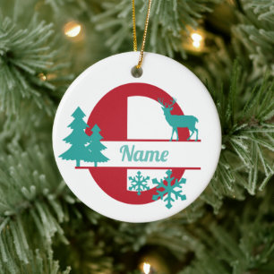 O Monogram Urlaubsheim Tree Ornament