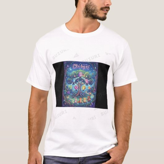 O(n log n) Binärbaum-Algorithmus T-Shirt | CS Comp (Vorderseite)