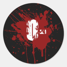O Negative Blutgruppe Lustiger Vampir- und Zombie-