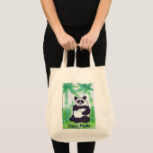 O.O. Happy Panda Bio Bag Tragetasche (Vorderseite (Produkt))