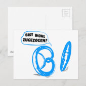 Ō POSTKARTE (Vorne/Hinten)