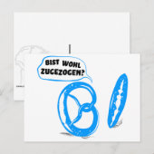 Ō POSTKARTE (Vorne/Hinten)