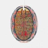 O Radix Jesse Jesse-Baum Advent Ornament Aus Metall (Vorderseite links)