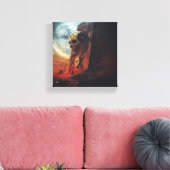 O Relógio e a Mortalha Leinwanddruck (Insitu (Wohnzimmer))