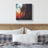 O Relógio e a Mortalha Leinwanddruck (Insitu (Schlafzimmer))