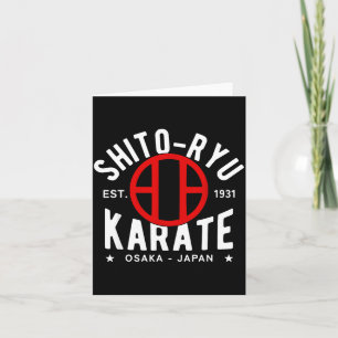 O Ryu Karate Do Kampfsport Japan Tokio Karte