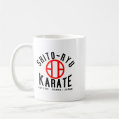 O-ryu Karate Japan Martial Arts Kaffeetasse (Links)