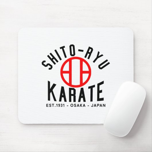 O-ryu Karate Japan Martial Arts  Mousepad (Mit Mouse)