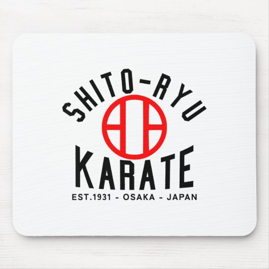 O-ryu Karate Japan Martial Arts Mousepad (Vorne)