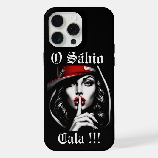 O Sábio Cala Case Iphone 15 Pro Max Hülle (Rückseite)