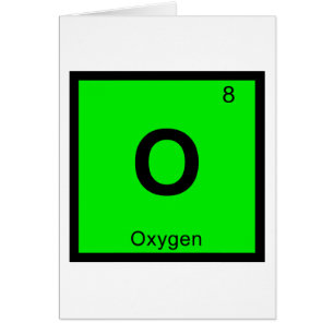 O - Sauerstoff Chemie Periodensystem Symbol