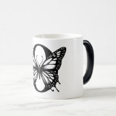 O Schwarzer Schmetterling Verwandlungstasse (VorderseiteRechts)