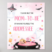 O Sheet Ghoul Halloween-Umschlagstation Poster (Vorne)