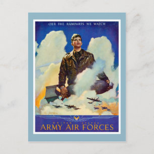 O sind die Ramparts, die wir beobachten Postkarte